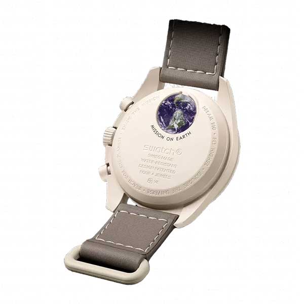 ساعت مچی امگا سواچ رنگ دیزرت