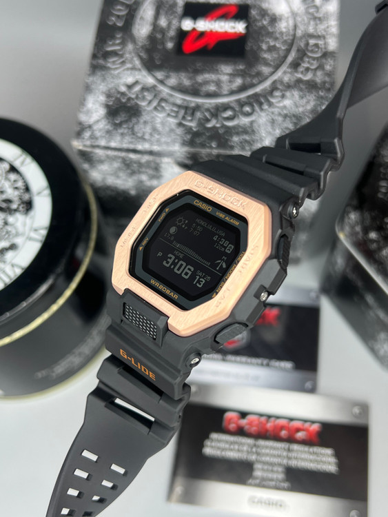 ساعت مچی جیشاک CASIO-GBX-100-NS-4D رزگلد