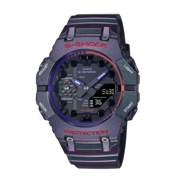 ساعت مچی مردانه CASIO G-SHOCK GA-B001AH-6ADR اورجینال نمای روبرو