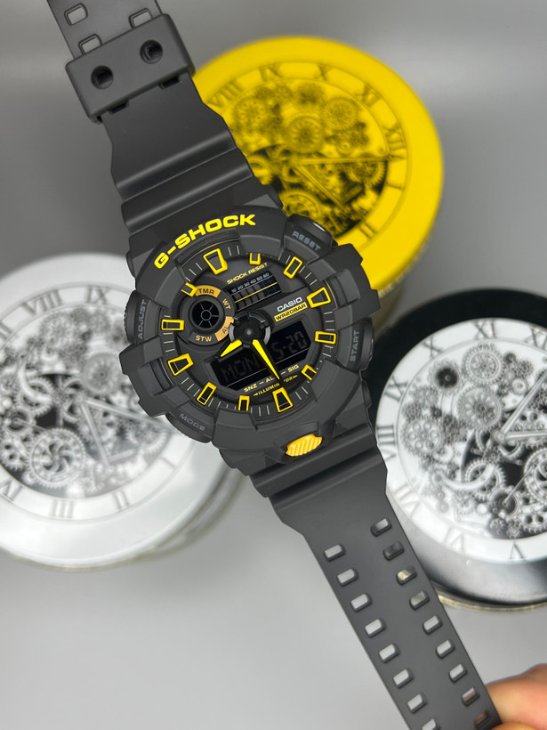 بند رزینی و طراحی اسپرت ساعت G-SHOCK GA-700CY-1ADR