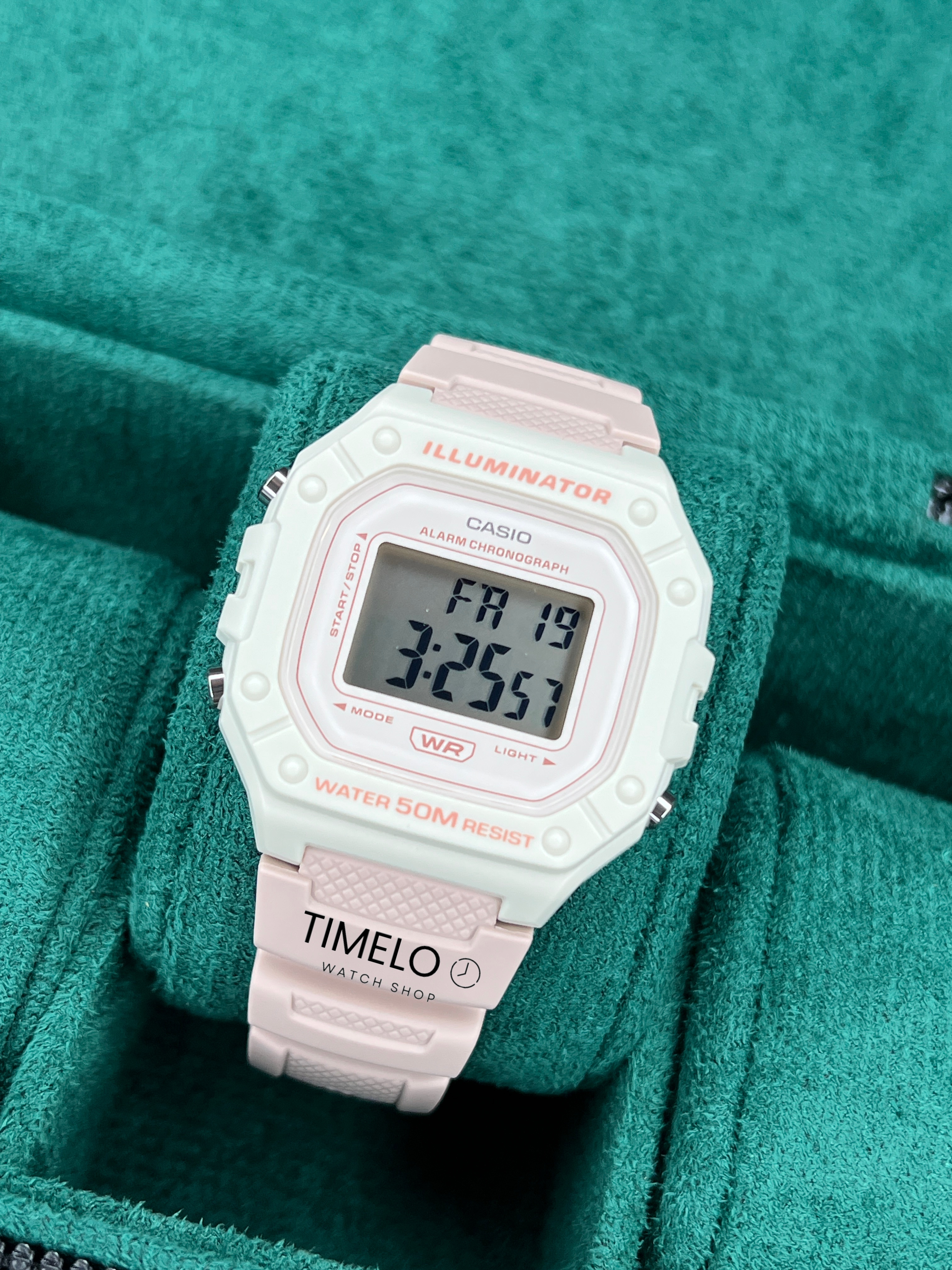 ساعت مچی زنانه  CASIO-W-218HC-4A2VDF