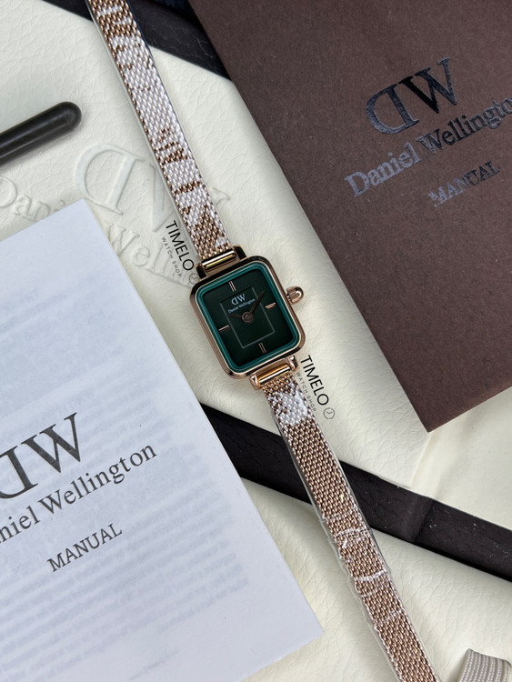 ساعت مچی سبز رزگلد