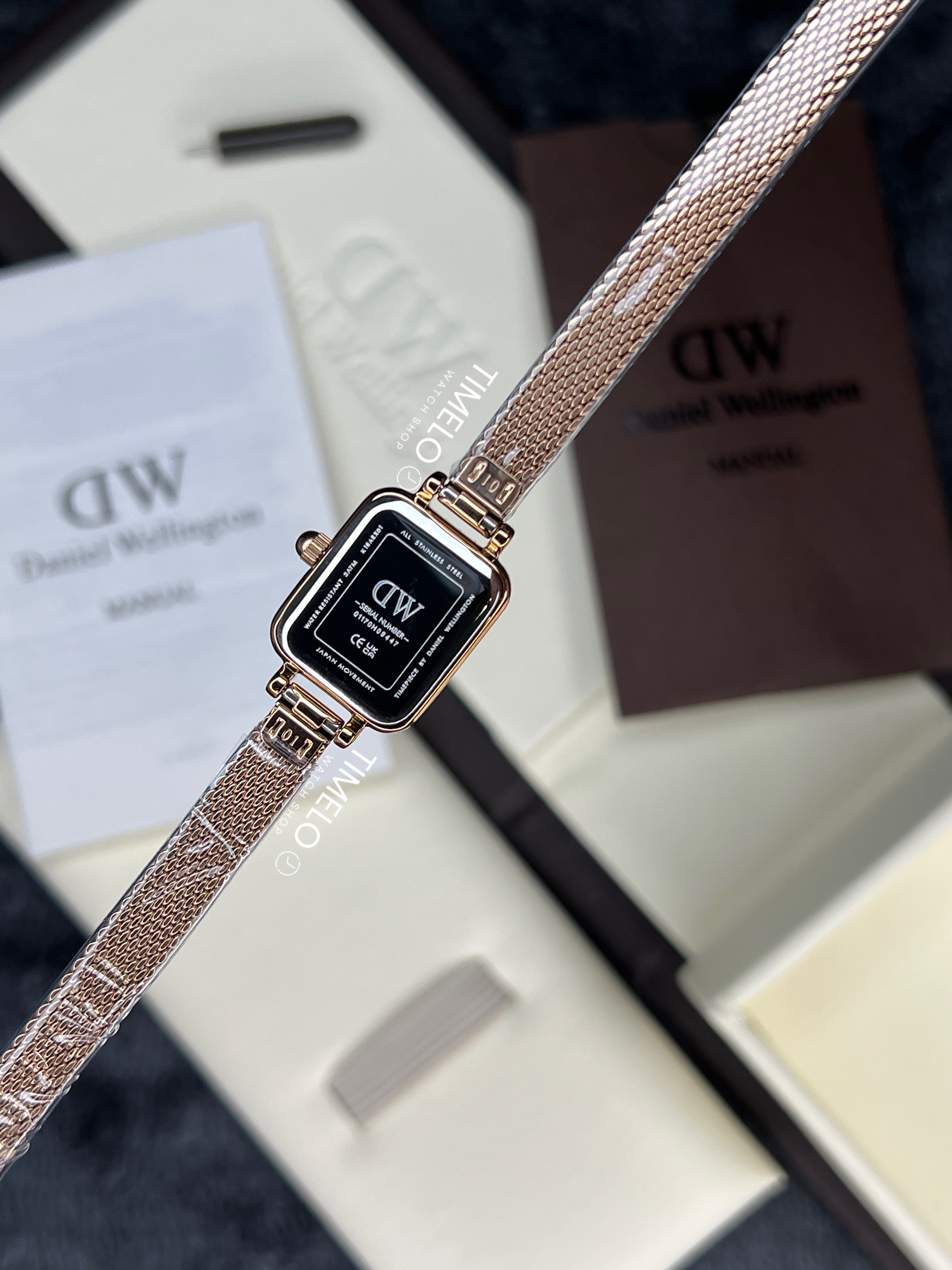 ساعت زنانه ظریف رزگلد