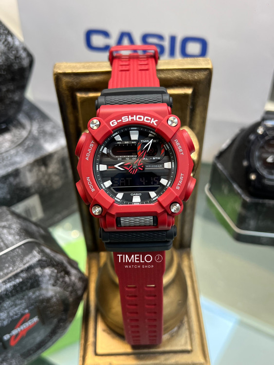 ساعت جیشاک قرمز