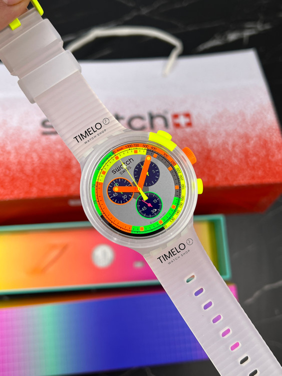 ساعت مچی یونیسکس سواچ مدل SB02K100 (اورجینال)