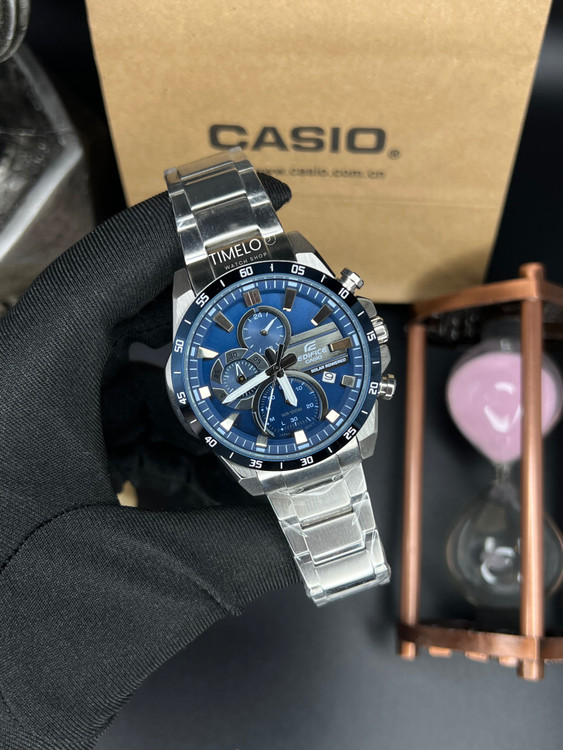 ساعت مردانه صفحه آبی کاسیو