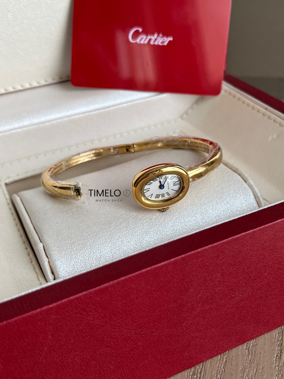 کارتیه زنانه النگویی طلایی